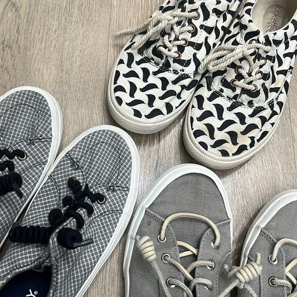 3 pairs of Shoes size 6, in good condition shoes Sperry and Bucket feet - Picture 2 of 8